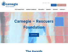 Tablet Screenshot of carnegie.ch